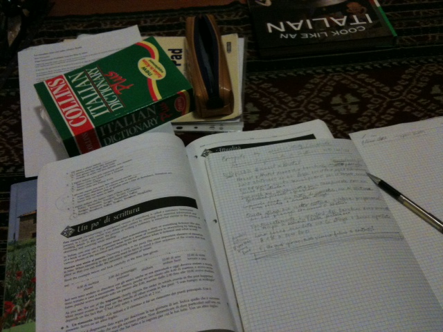 italian compiti