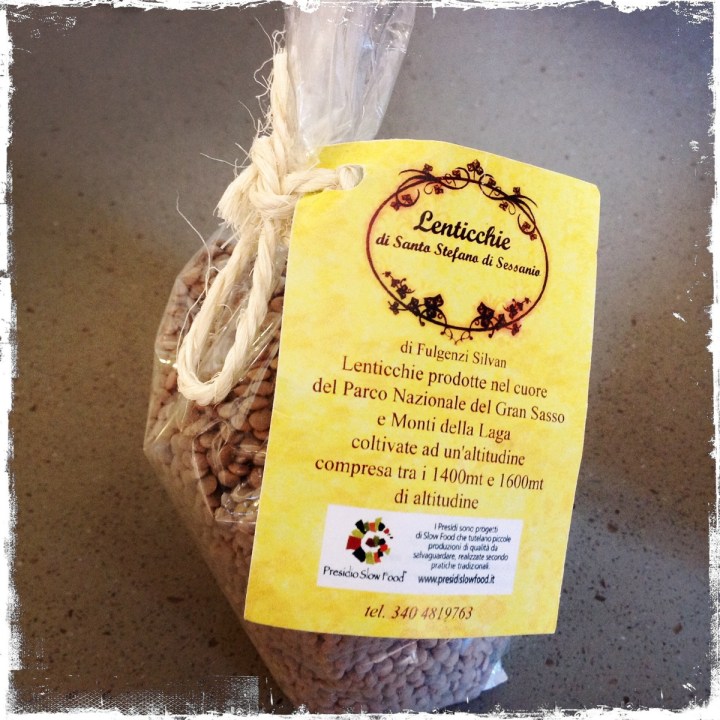 The lentils of Santo Stefano Sessanio