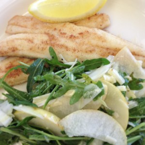 Seafood and salad weather