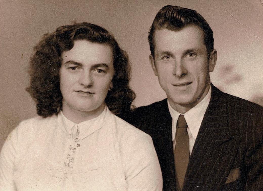Wedding photo 1950 Halifax Yorkshire England
